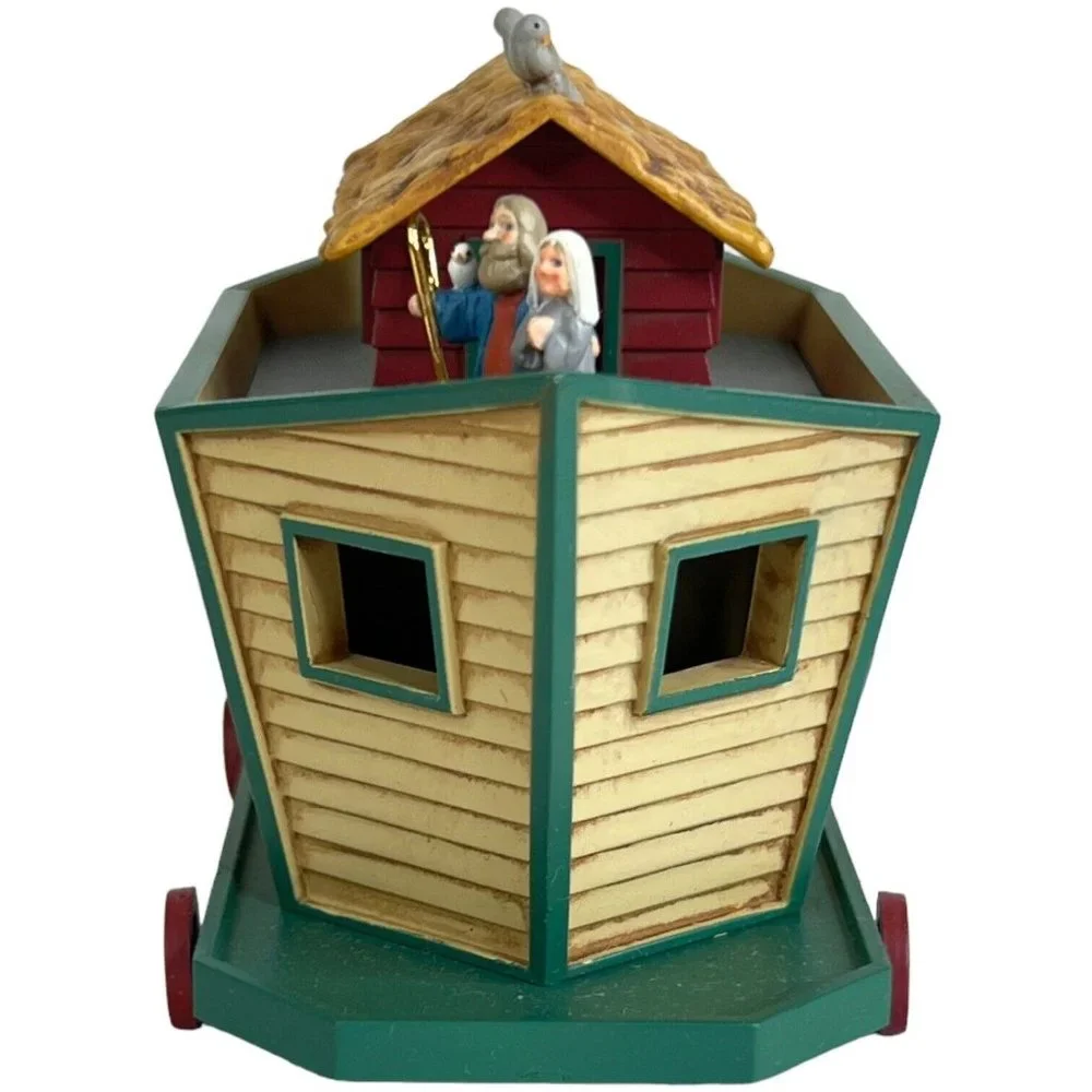 Vintage 1994‎ Hallmark Ornament Noahs Ark Special Edition Bear Seal Pairs